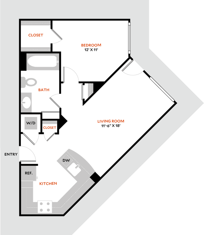 Plan 1I S254 floor plan