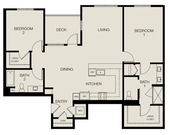 Plan 2G floor plan