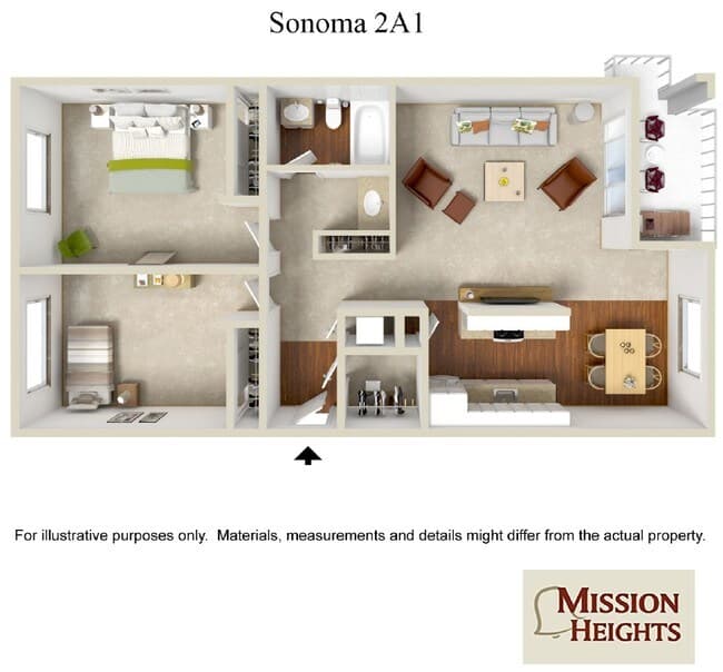 Sonoma 713 floor plan