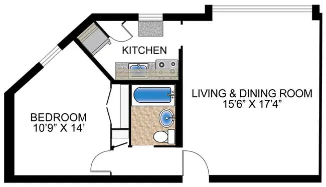 Milagra 816 floor plan