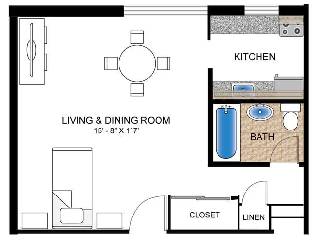Skyline 508 floor plan