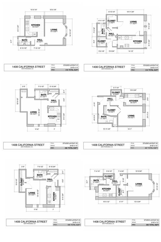 Studio floor plan