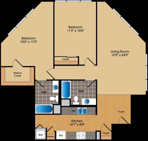 Elmwood S201 floor plan