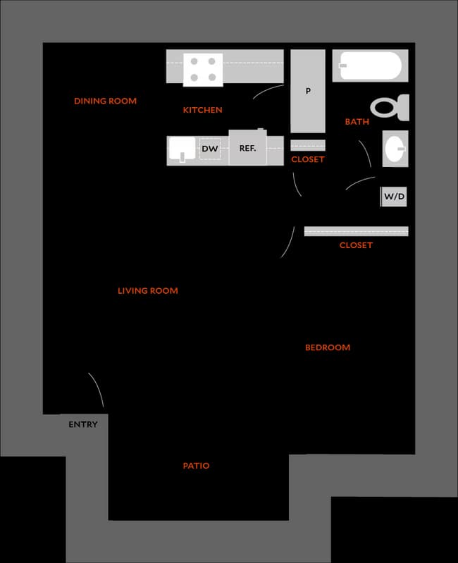 Plan 1A 1302 floor plan