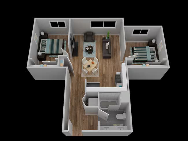 A-2x1 515 floor plan