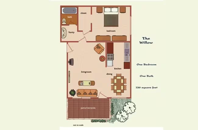 Willow1 floor plan