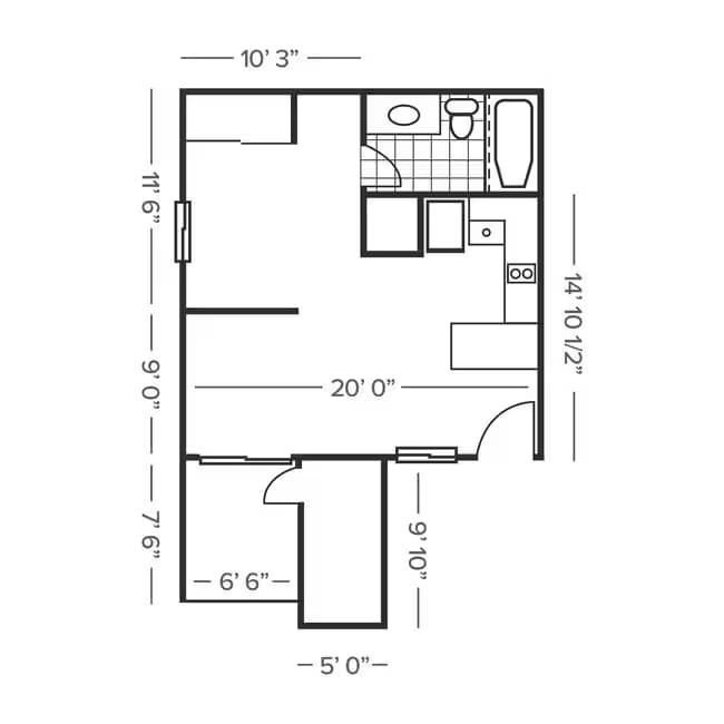 S1 609 floor plan