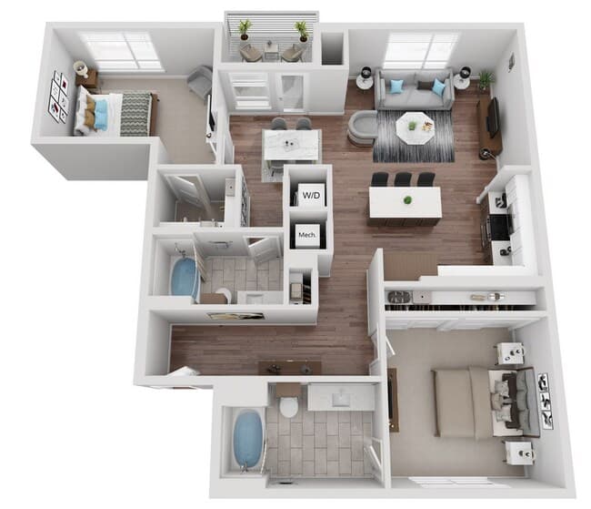 B10 401 floor plan
