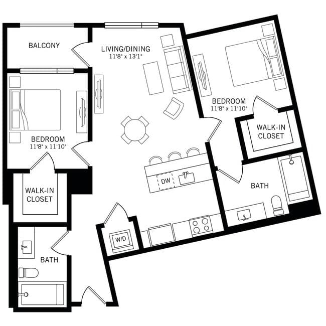 B1 1606 floor plan