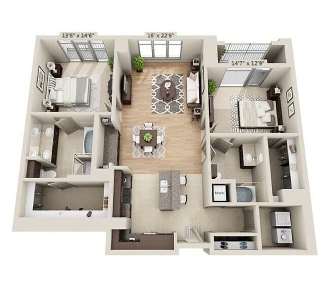 Floorplan N 306 floor plan