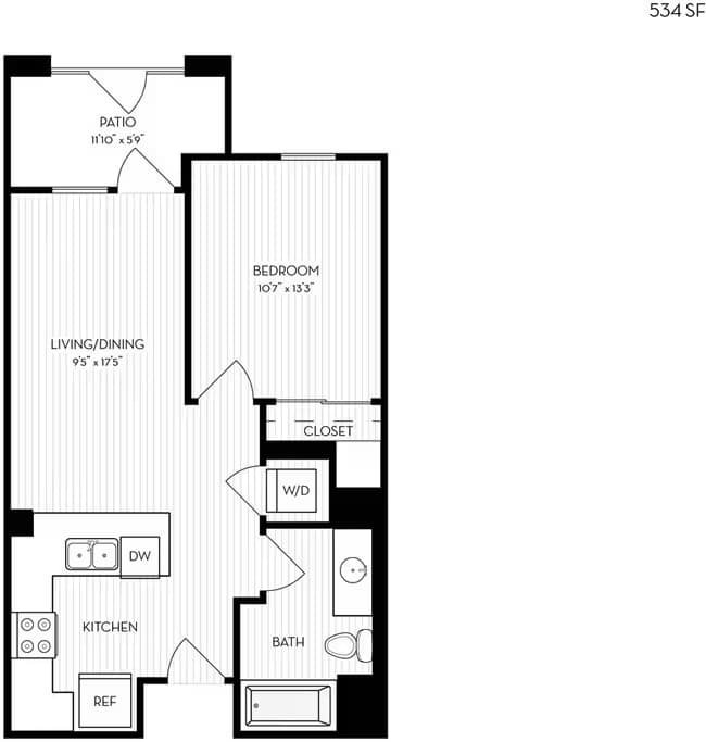 Revela Floorplan 1-0A-1 1135 floor plan