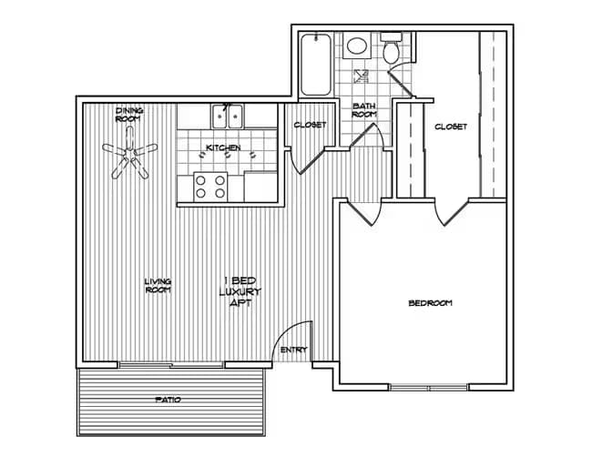 Luxury floor plan