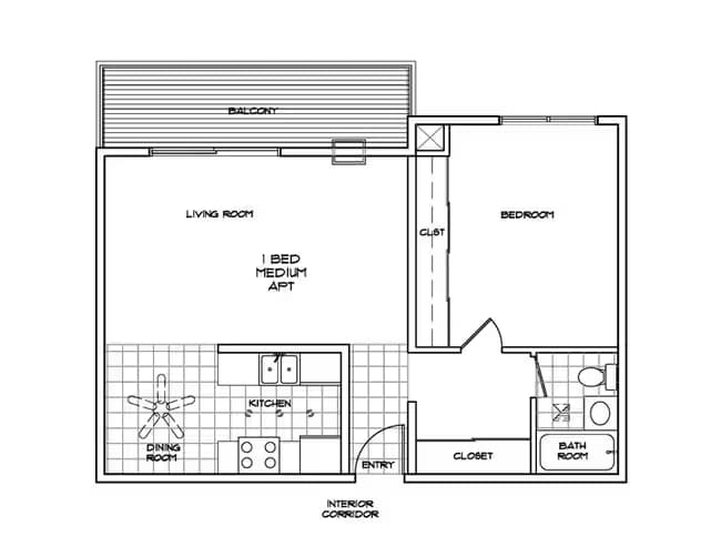 Medium floor plan
