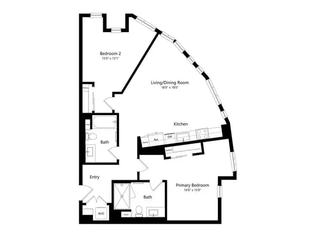 B3 A-A610 floor plan