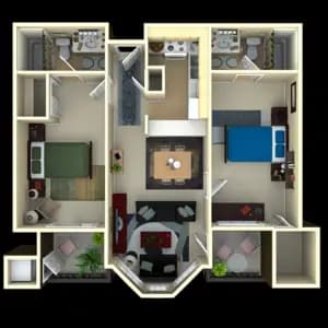 Verissimo 206 floor plan