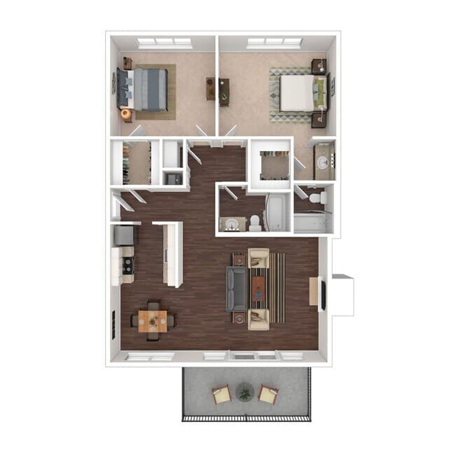 2x2 17-02 floor plan
