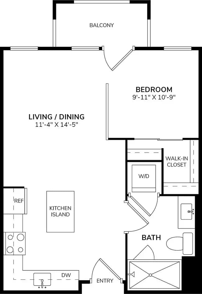 S1-W 0107 floor plan