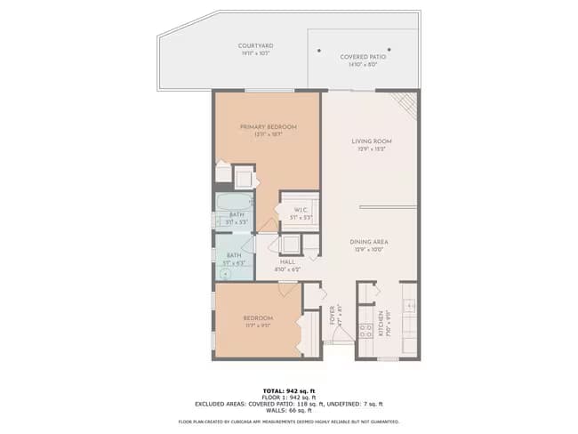 2X1 floor plan