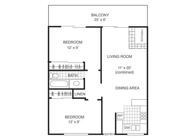 Residence 1 floor plan