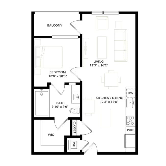 A3 444 floor plan