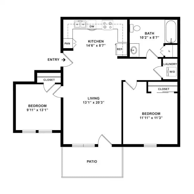 Poppy 7-7336 floor plan