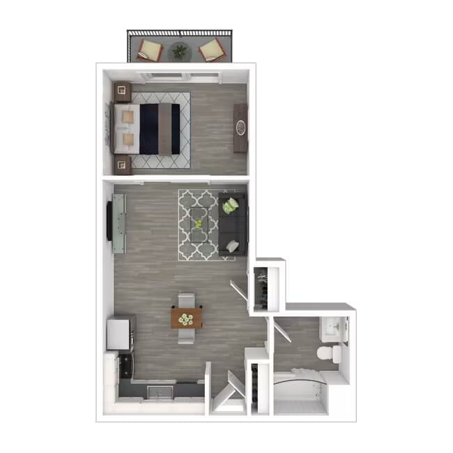 STUDIO floor plan