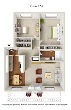 Osaka 20S floor plan