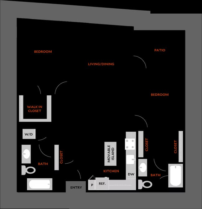 Plan 2C 1211 floor plan