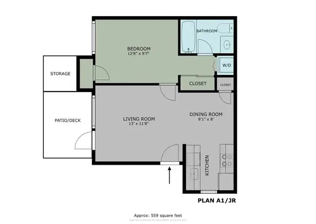 JR/A1 7321-7321C floor plan