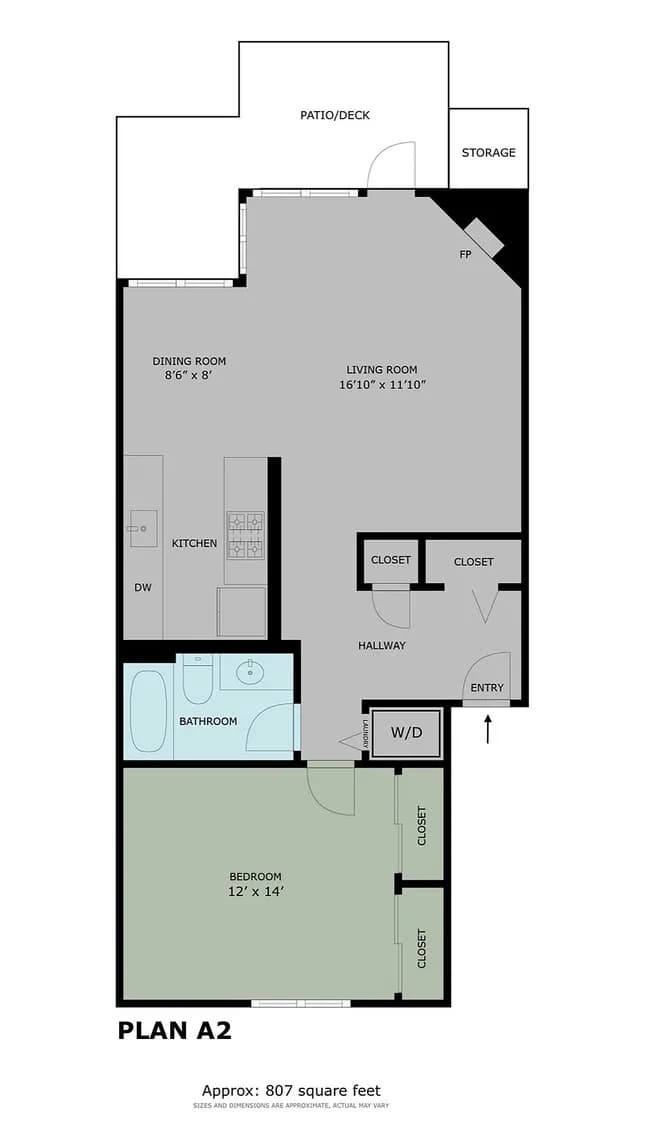 Plan A2 7320-7320C floor plan