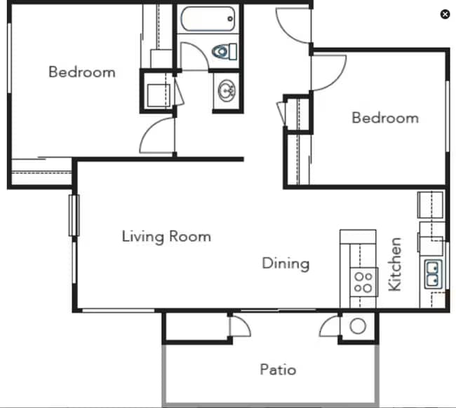 B P34117 floor plan