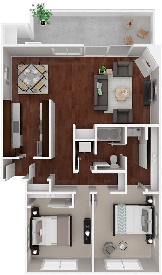 The Marin 62 floor plan