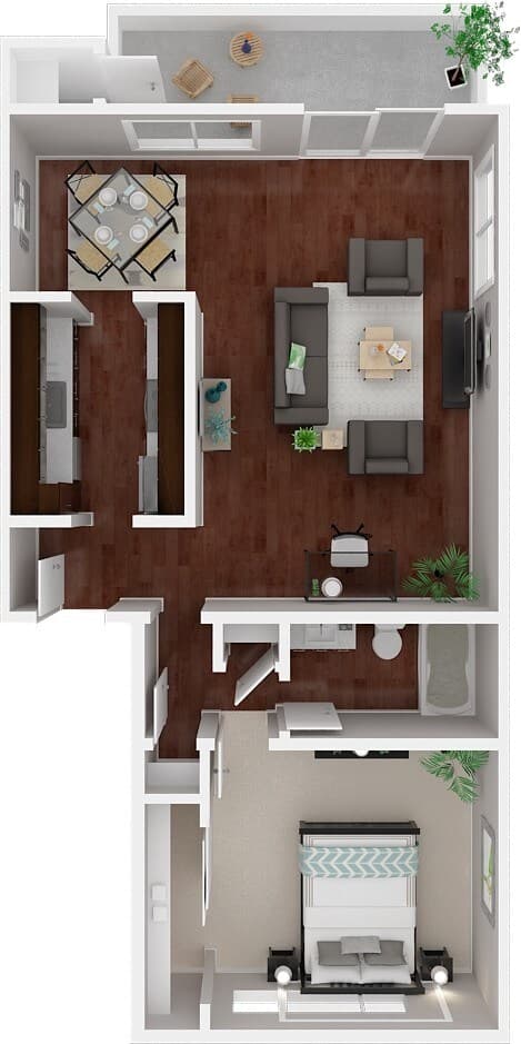 The Sonoma 42 floor plan