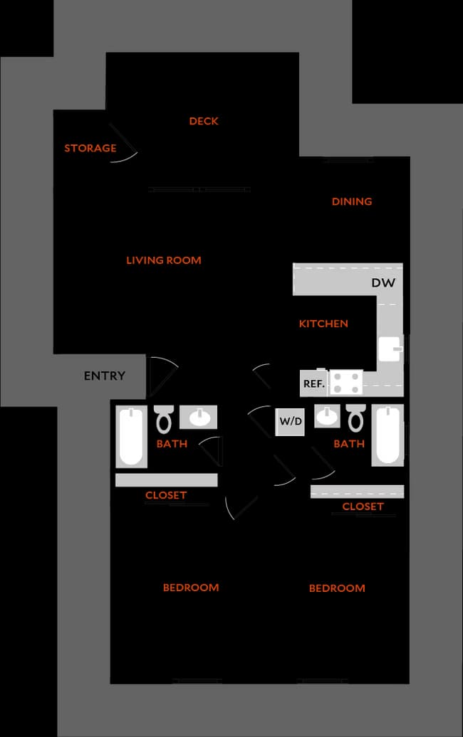 Plan 2AR 1601 floor plan
