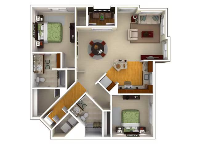 Plan 5 3136 floor plan
