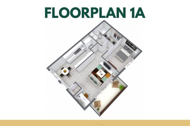 Floorplan 1A floor plan